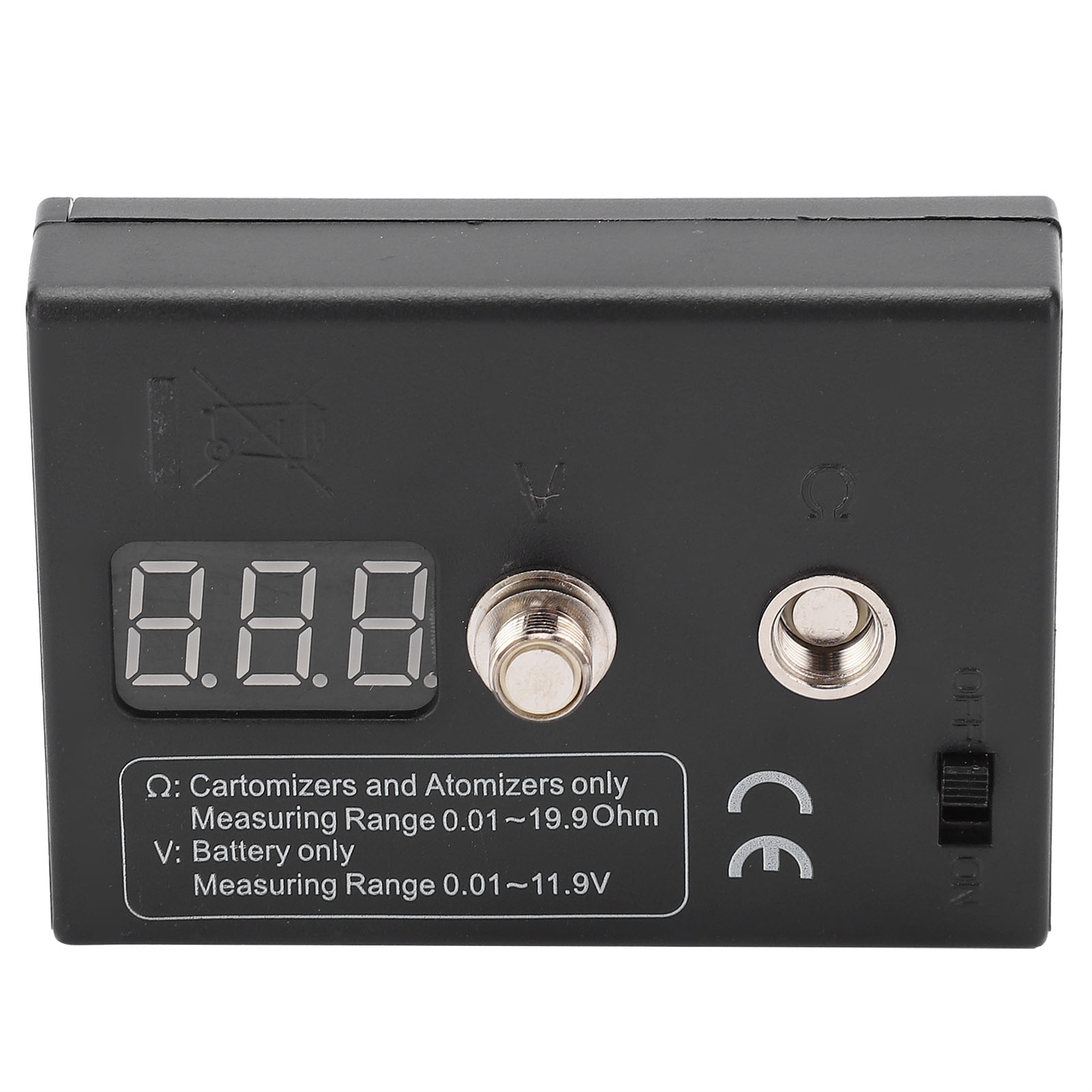 Ohm Meter Reader - 0.01-20Ω Resistance OHM Meter Coil Tester