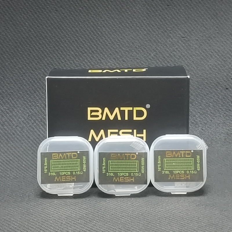 Stainless Wire Ss316 - 5pcs BMTD PreBuilt Coil SS316 Mesh