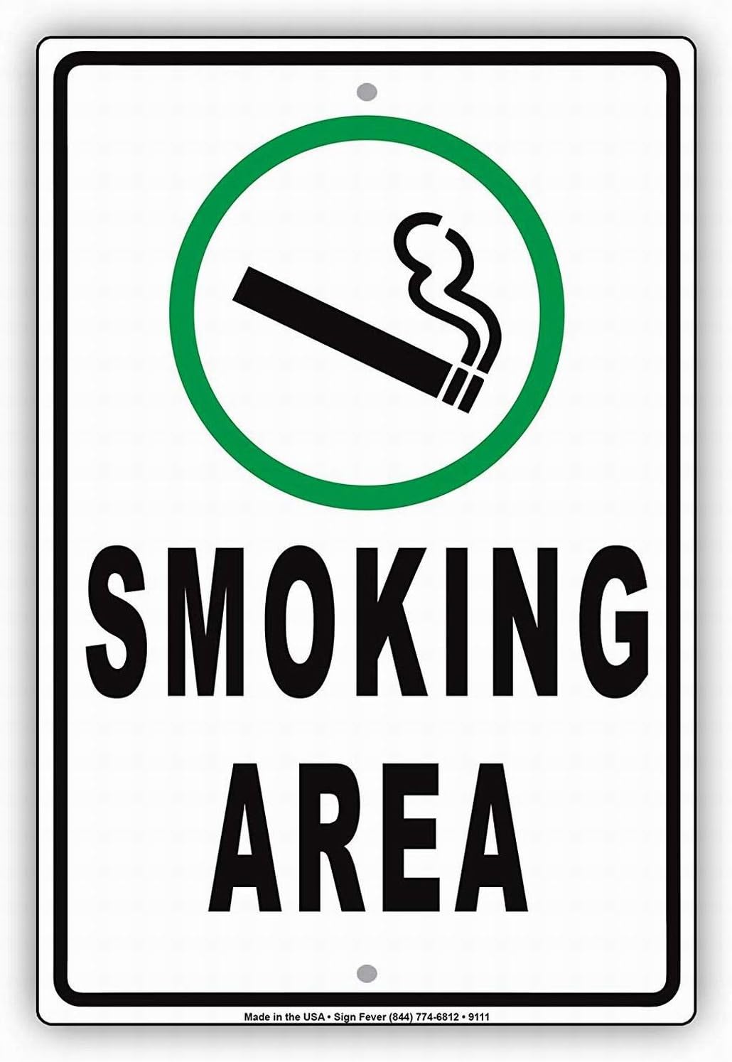 Vaping Store - Safety Sign Smoking Vaping Allowed in