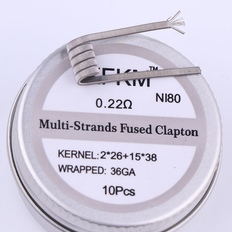 Clapton Wire Pre Built - NEW XFKM 10pcs/box NI80 High Density
