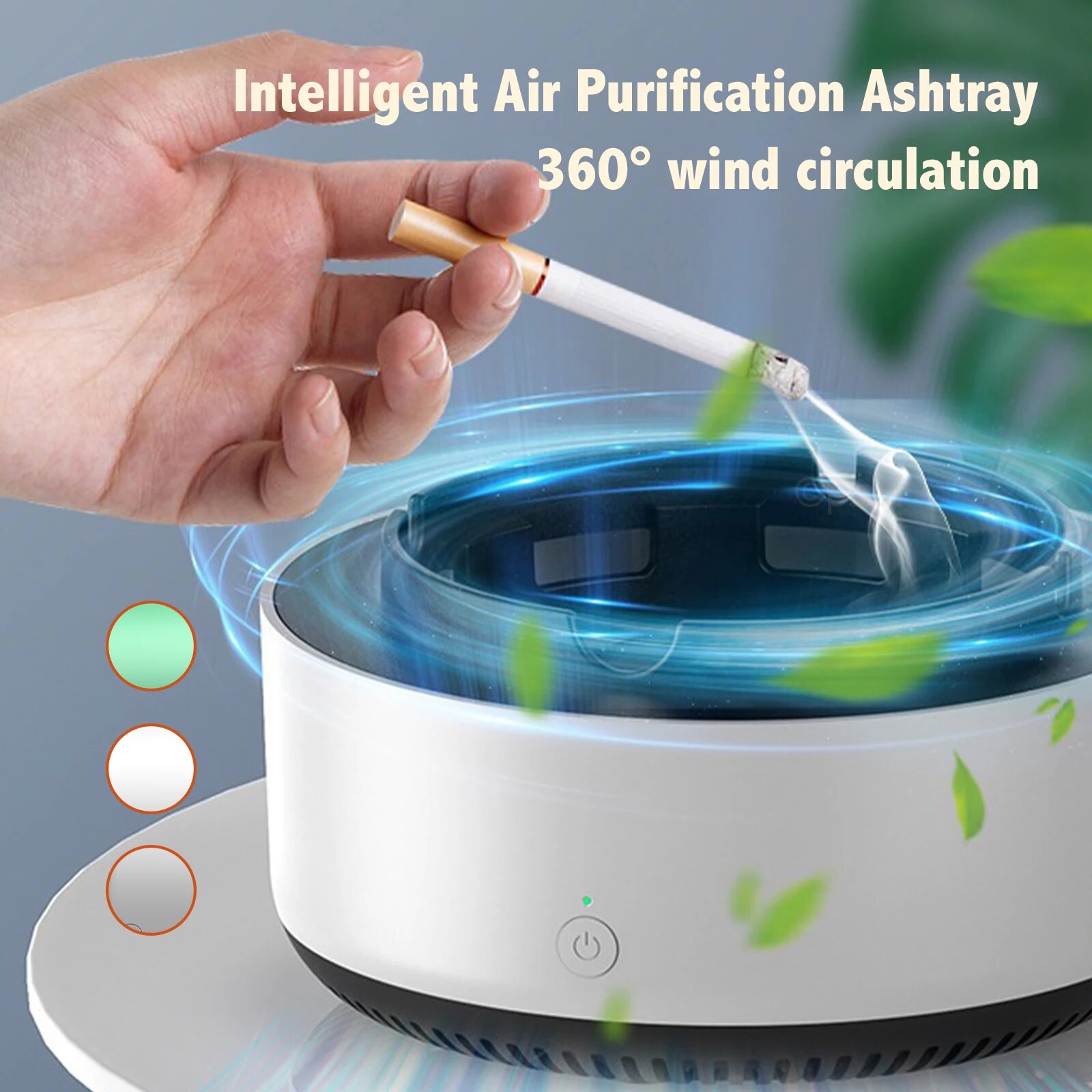 Vape Ring - Smart Ashtray Air Purifier,Remove Secondhand Smoke