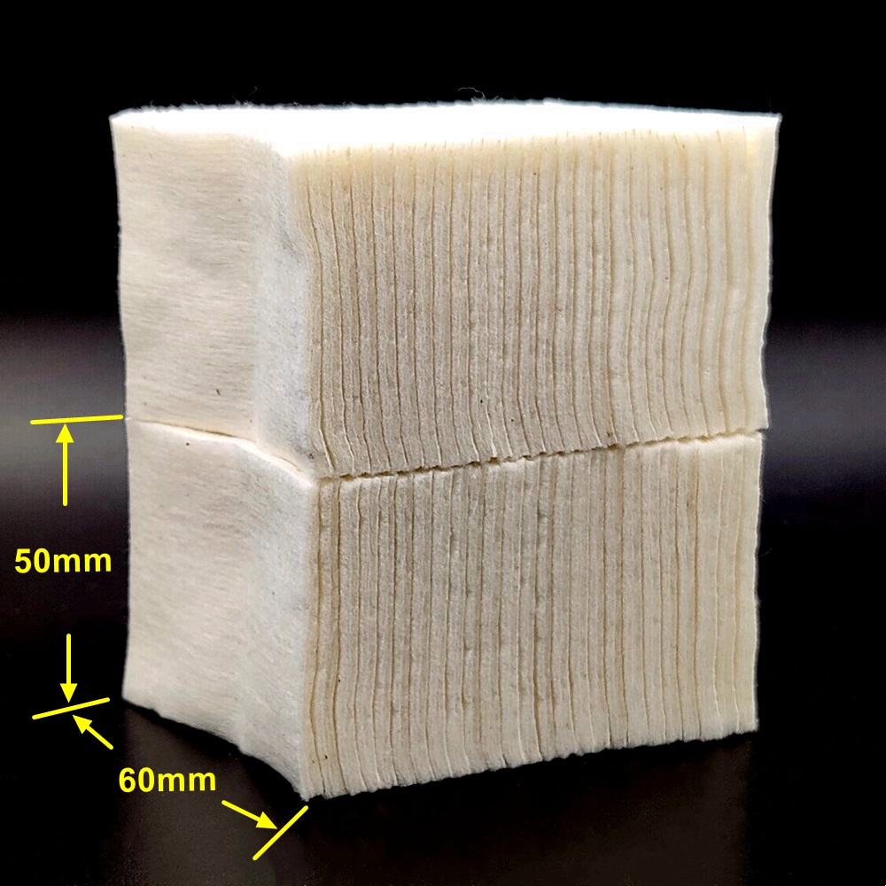 Cotton Wick Organic - 300/100/50PCS Organic 100% Cotton 50x60mm High