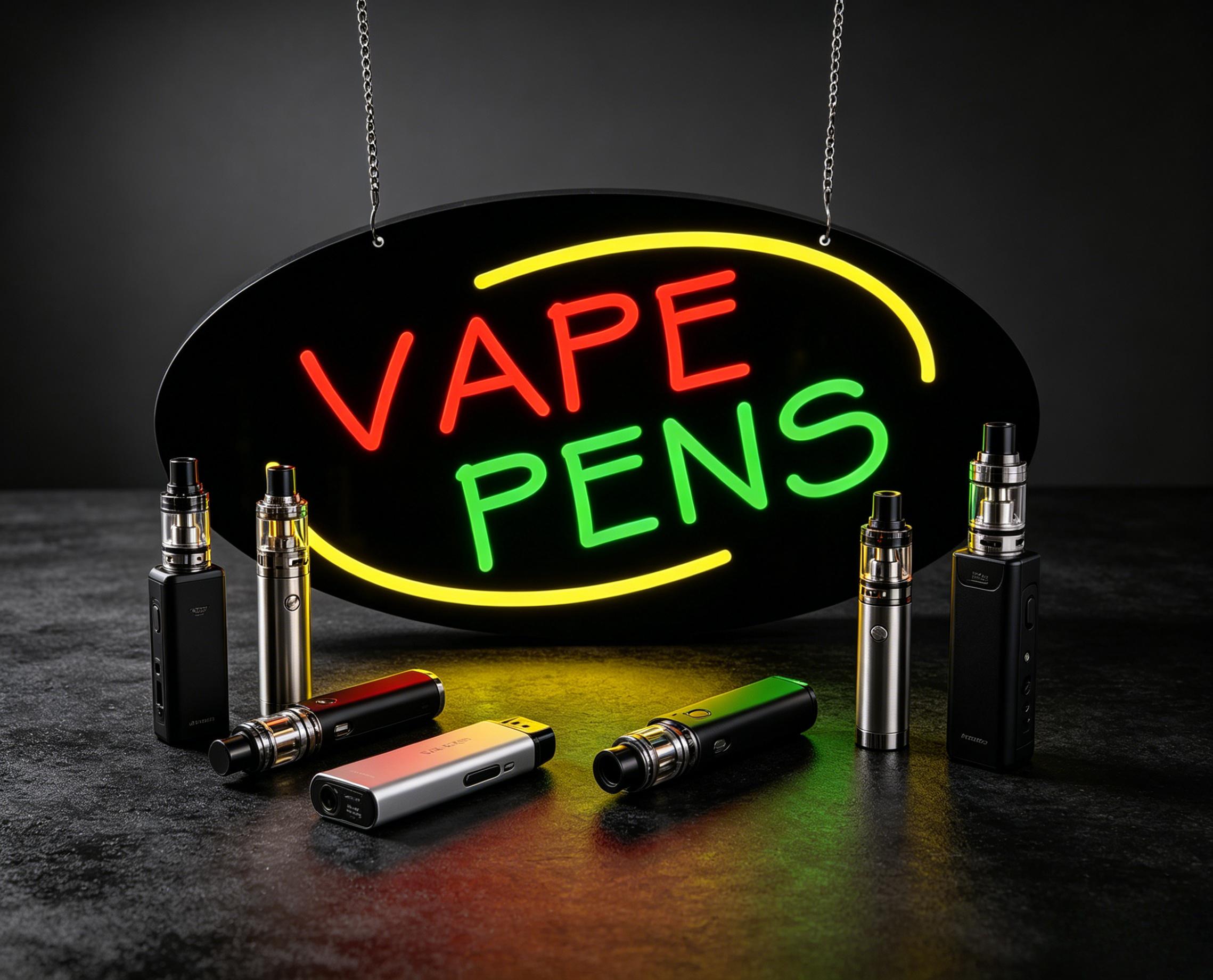 Vape Pens Neon Sign Dimmable L - Vaping Store recension och pris