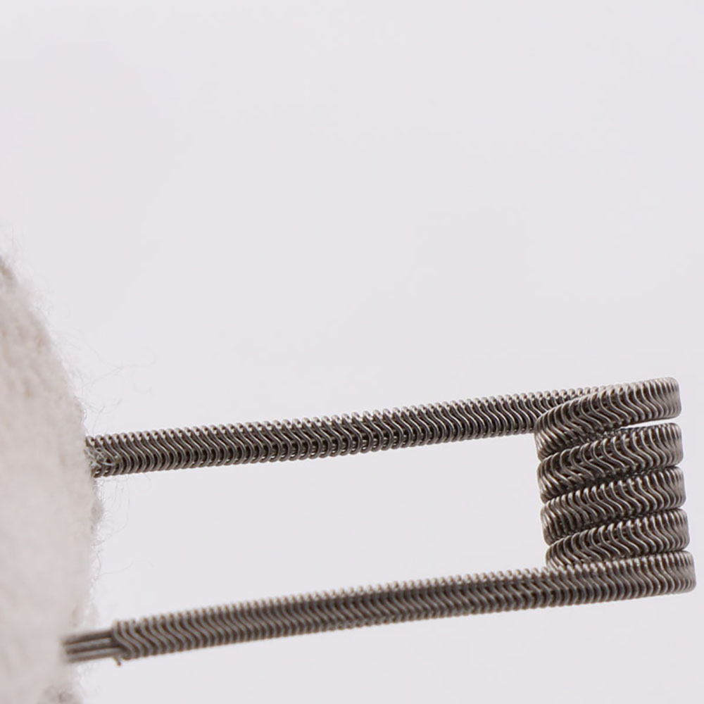 NEW XFKM 100PCS/box NI80/A1/SS - Clapton Wire Pre Built recension och pris