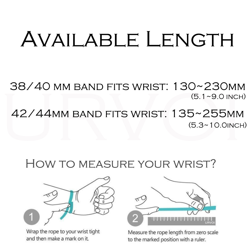 URVOI Mesh band for Apple Watc - Mesh Coil Strip recension och pris
