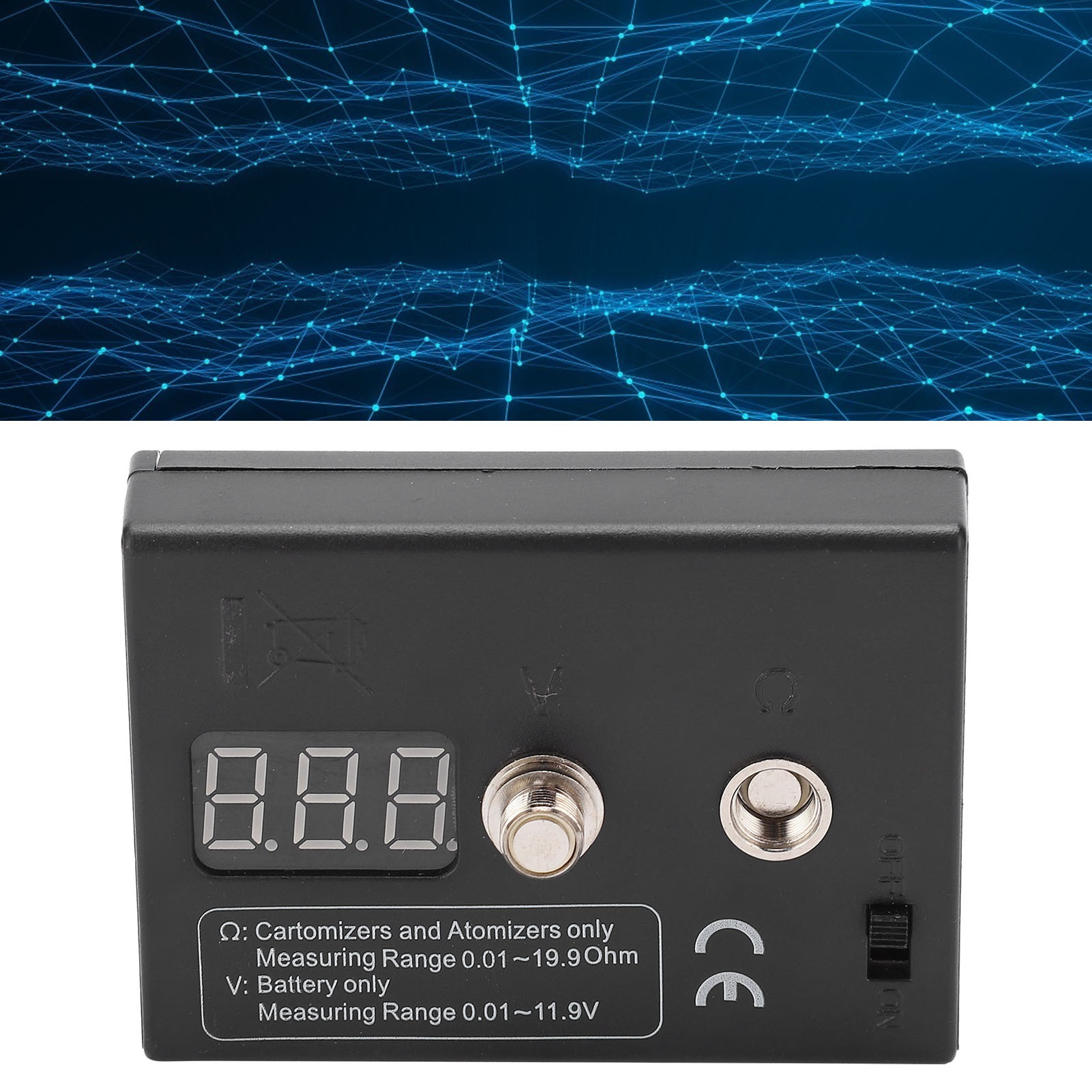 0.01-20Ω Resistance OHM Meter  - Ohm Meter Reader recension och pris