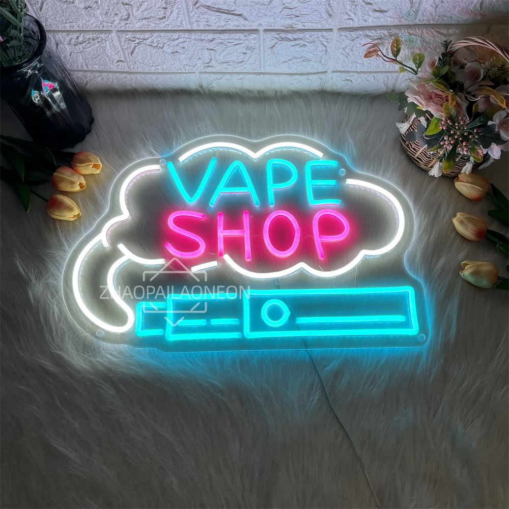 VAPE SHOP Led Neon Sign Wall R - Vaping Shop recension och pris