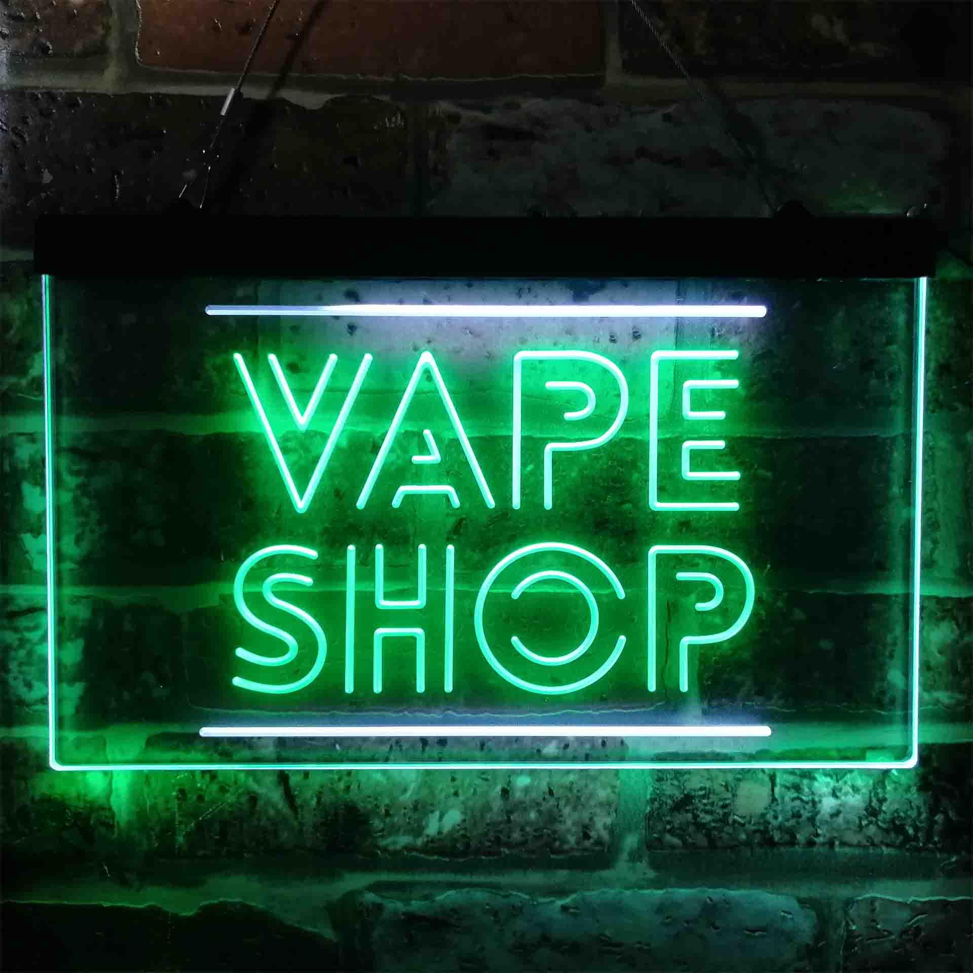 VAPE SHOP Dual Color Led Neon  - Vaping Shop recension och pris