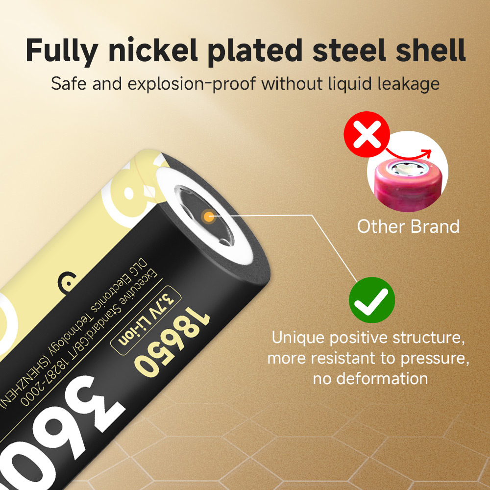 DLGpower Original 18650 Batter - Vape Battery 18650 recension och pris