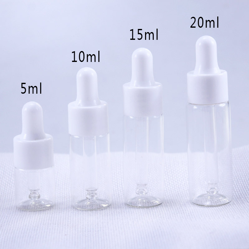 50pcs/lot 5ml 10ml 15ml 20ml c - Juice Bottle Dropper recension och pris