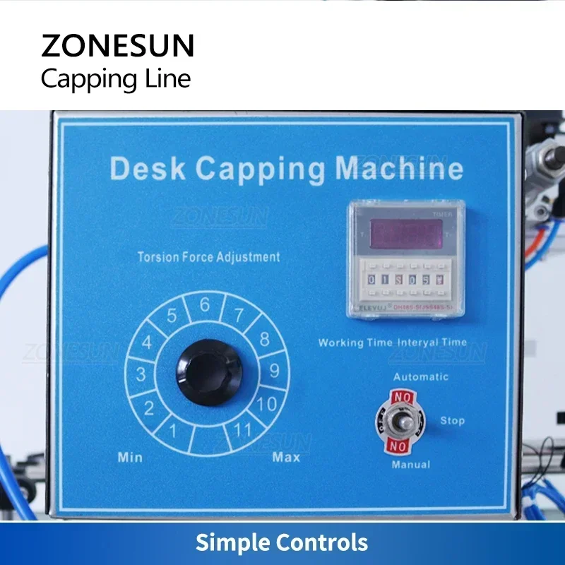 ZONESUN Bottle Capping Machine - Juice Bottle Dropper recension och pris