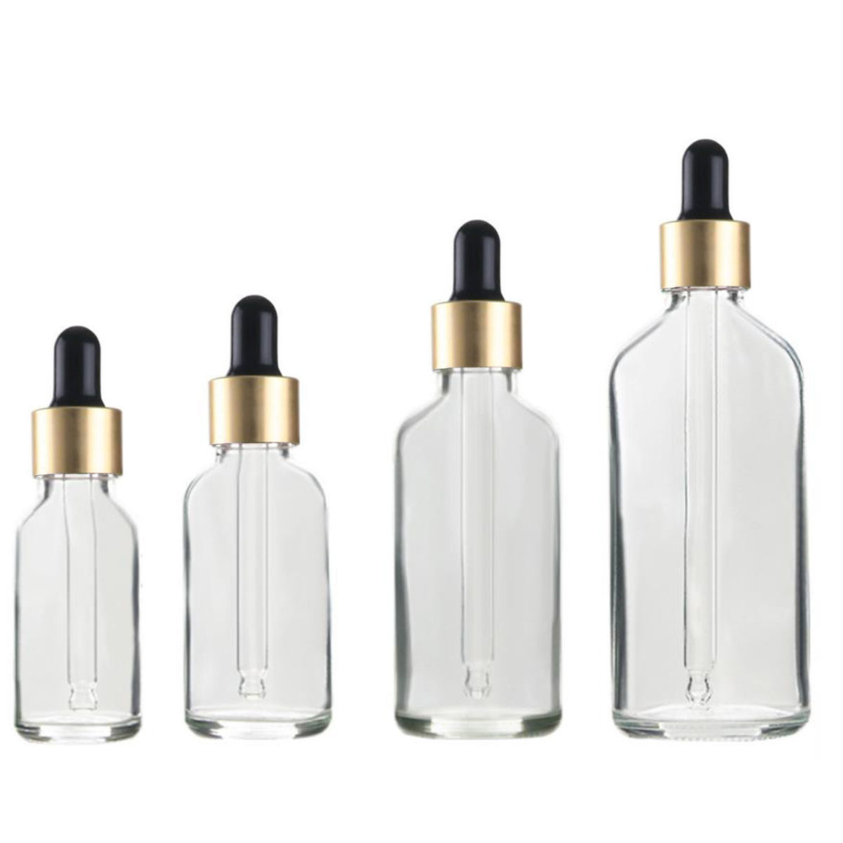 5/10/15/30/50/0ml Clear Glass  - Juice Bottle Dropper recension och pris