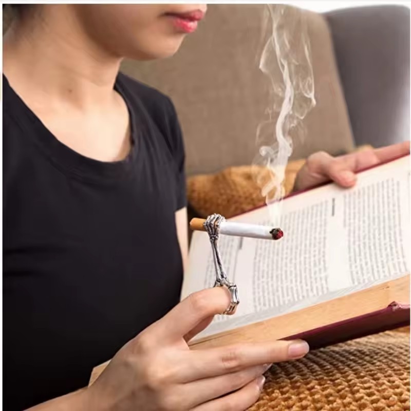Funny Cigarette Hand Holder Sm - Vape Ring recension och pris