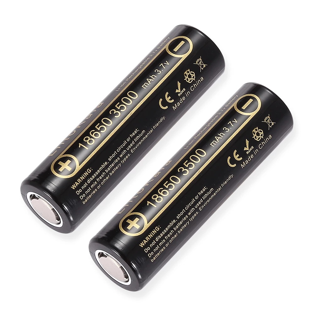 2-10pcs LiitoKala Lii-35A 1865 - Vape Battery 18650 recension och pris