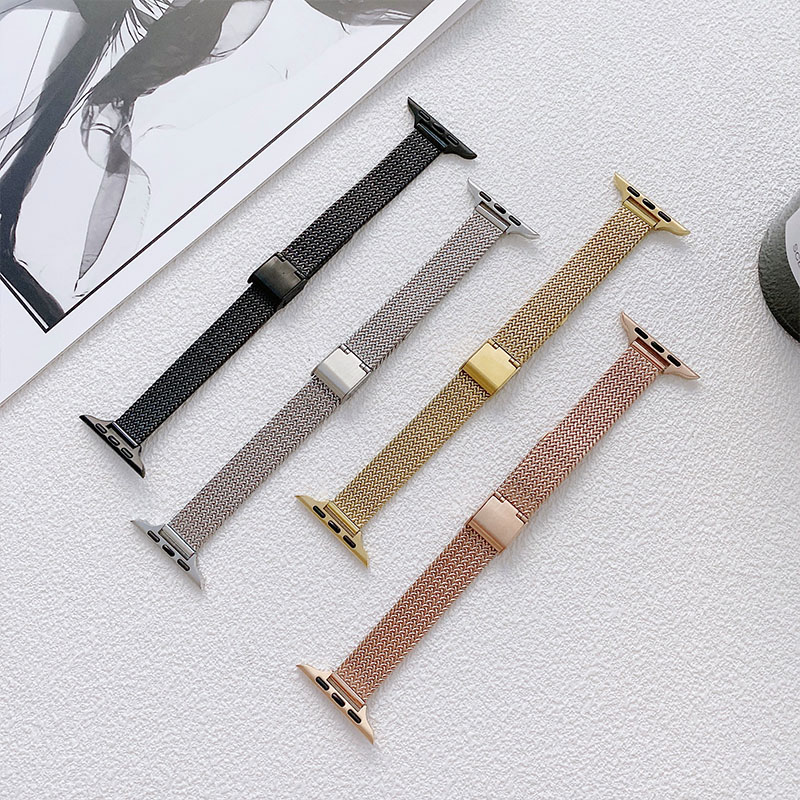 Premium Thin Metal Watch Band  - Mesh Coil Strip recension och pris