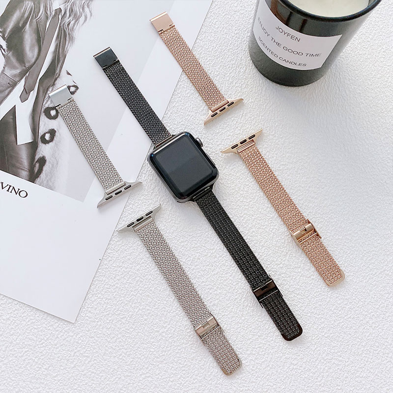 Premium Thin Metal Watch Band  - Mesh Coil Strip recension och pris