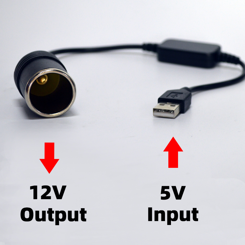 5V To 12V Converter Cable Exte - Accessories Experts Vape recension och pris
