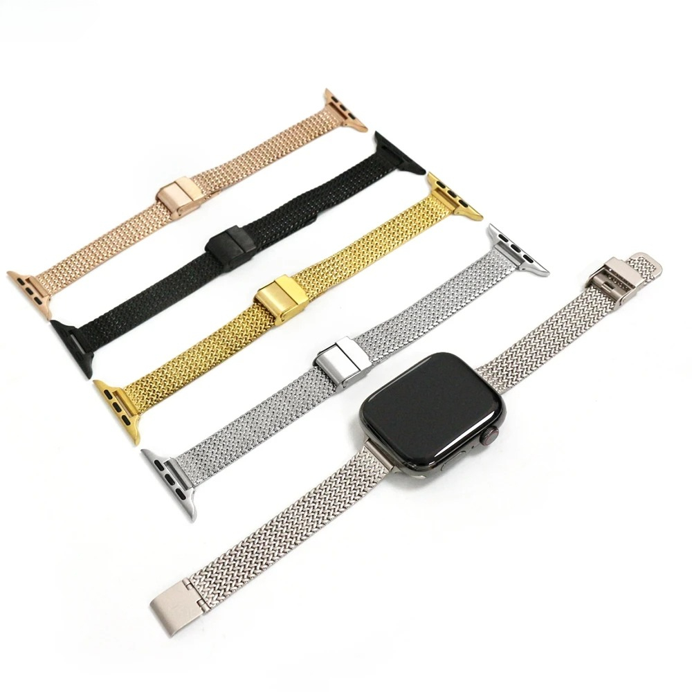 Band for Apple Watch Series 9  - Mesh Coil Strip recension och pris