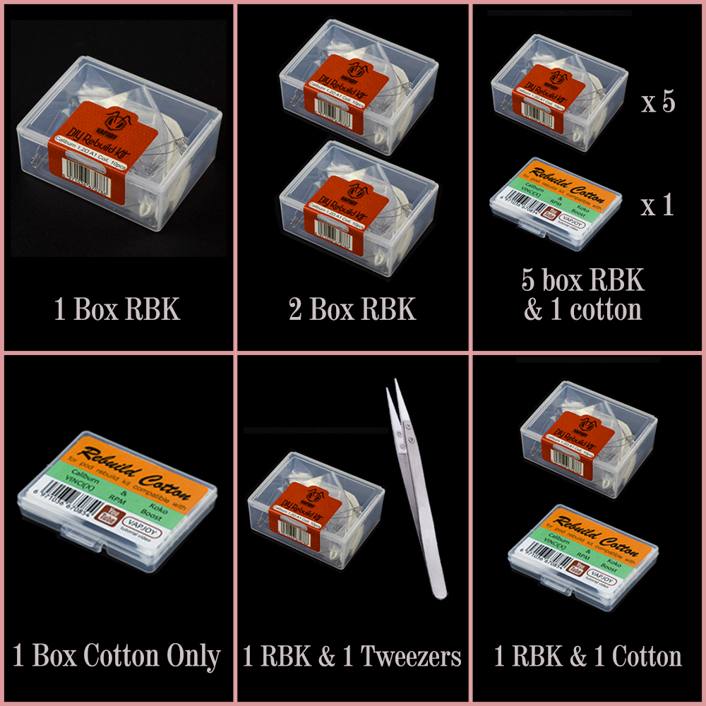 Original VAPJOY DIY Rebuild Ki - Accessories For Vaping recension och pris