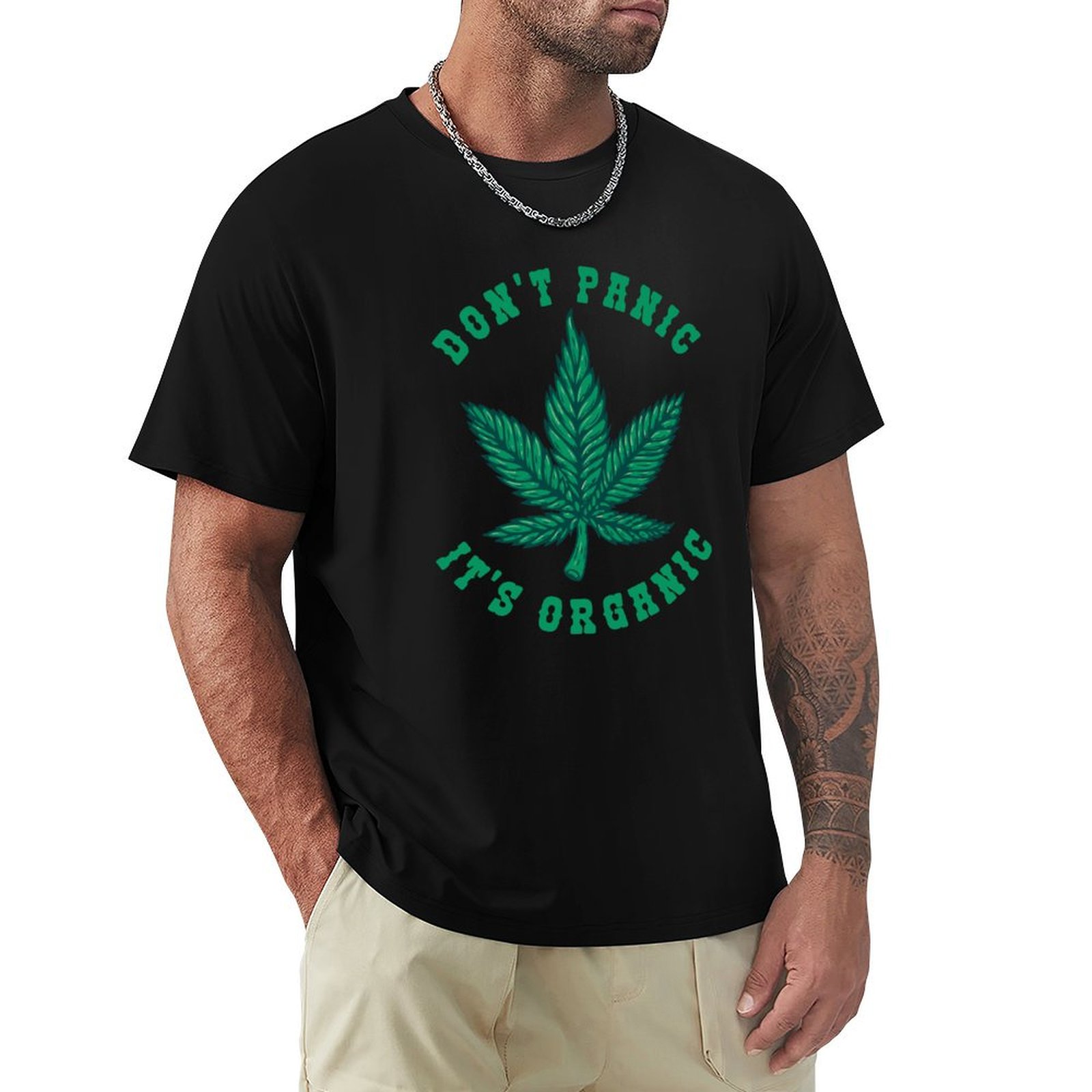 Dont panic its organic T-Shirt - Cotton Wick Organic recension och pris