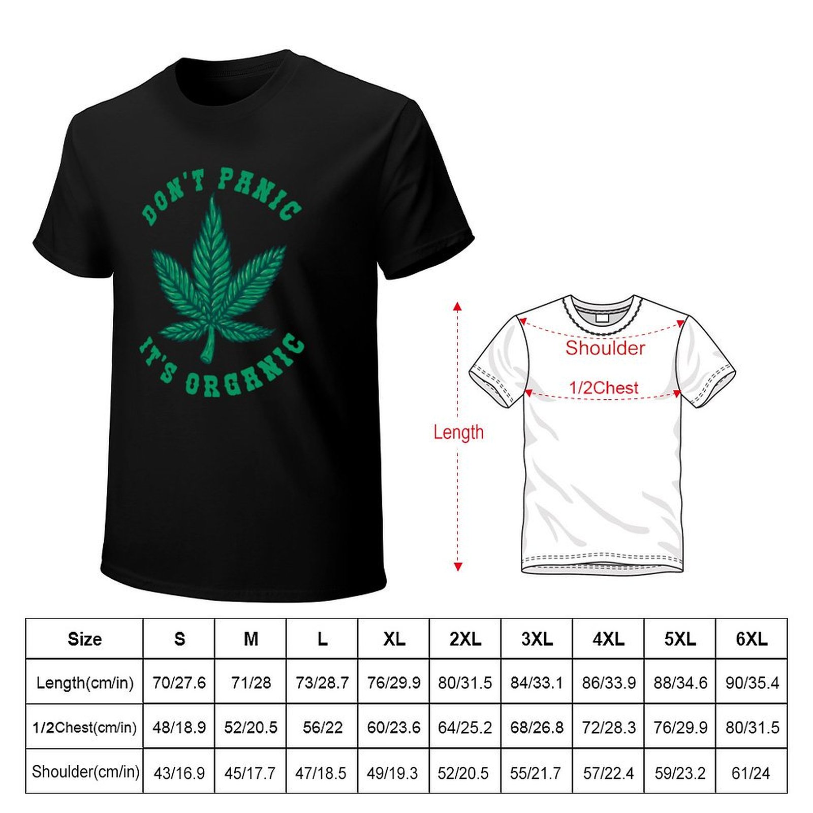 Dont panic its organic T-Shirt - Cotton Wick Organic recension och pris