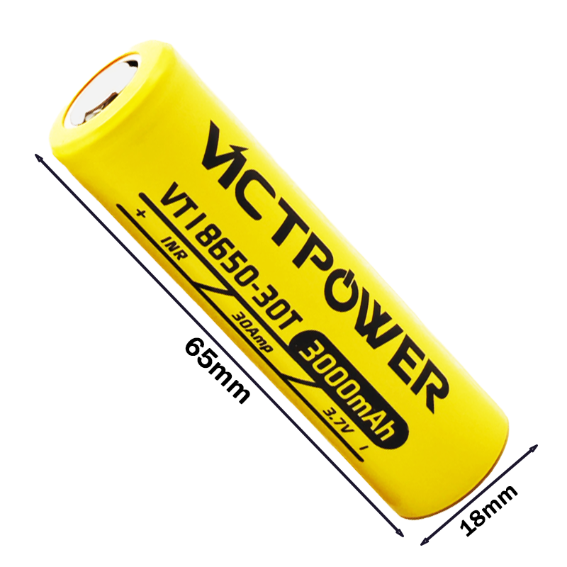 30A Continuous Drain Vicpower  - Vape Battery 18650 recension och pris