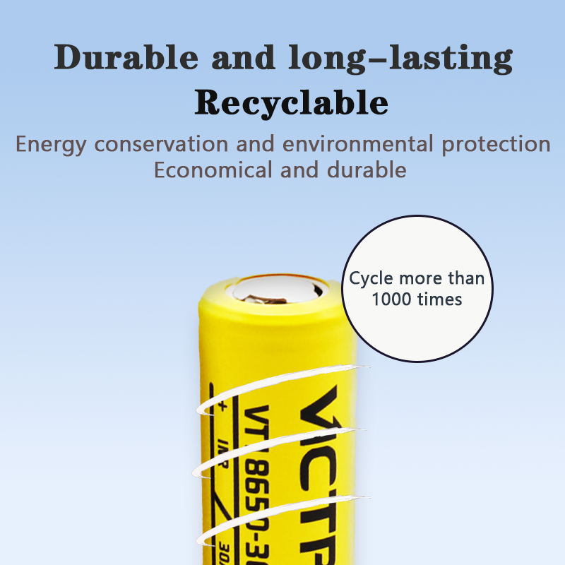 30A Continuous Drain Vicpower  - Vape Battery 18650 recension och pris