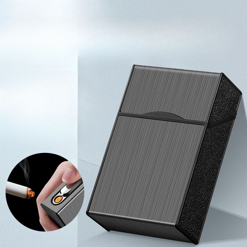 2 In 1 20 Cigarette Case Light - Accessories Experts Vape recension och pris