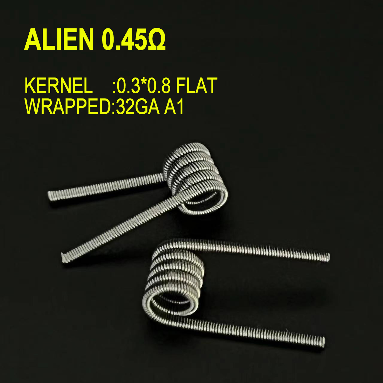 Spring Resistance ID 3.0mm 0.2 - Clapton Wire Pre Built recension och pris