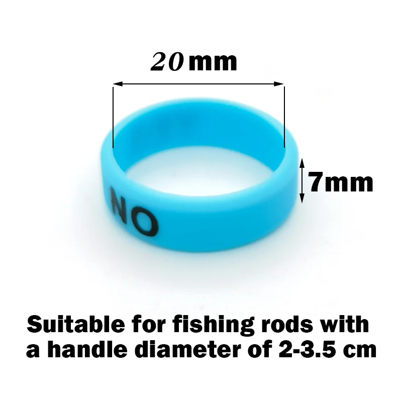 New 10pcs Fishing Rod Handle P - Vape Band Silicone recension och pris