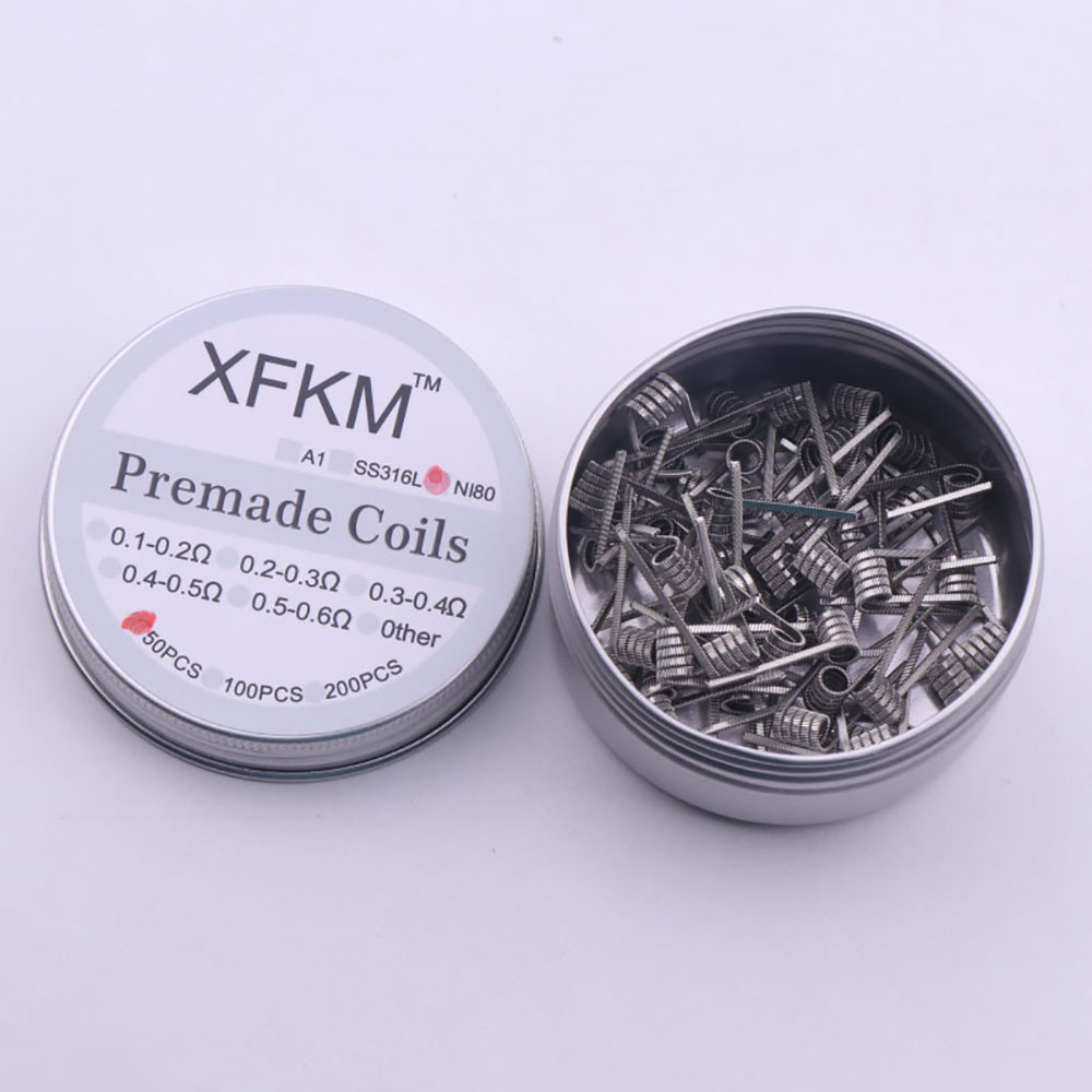 NI80 50/100 PreBuilt Inner Dia - Clapton Wire Pre Built recension och pris