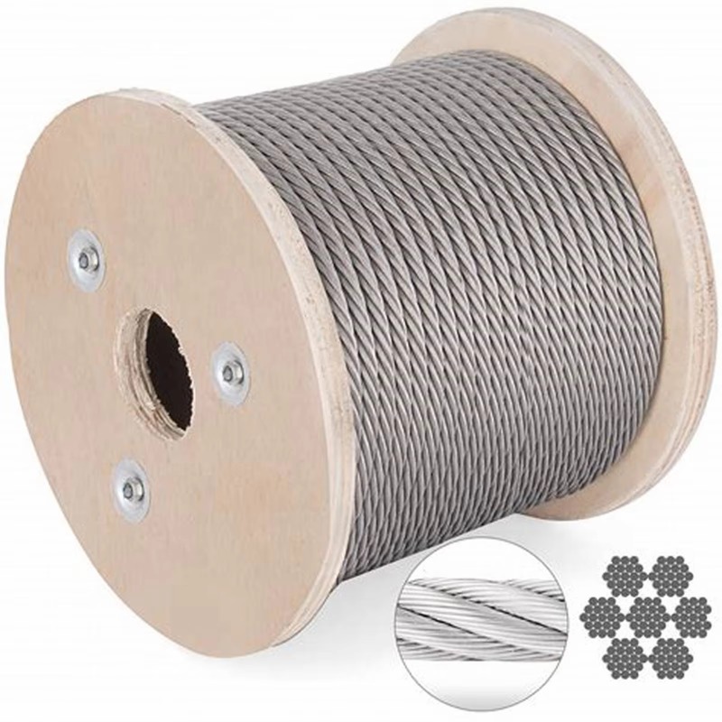 Wire Rope 7X19 Diameter 3.18mm - Stainless Wire Ss316 recension och pris