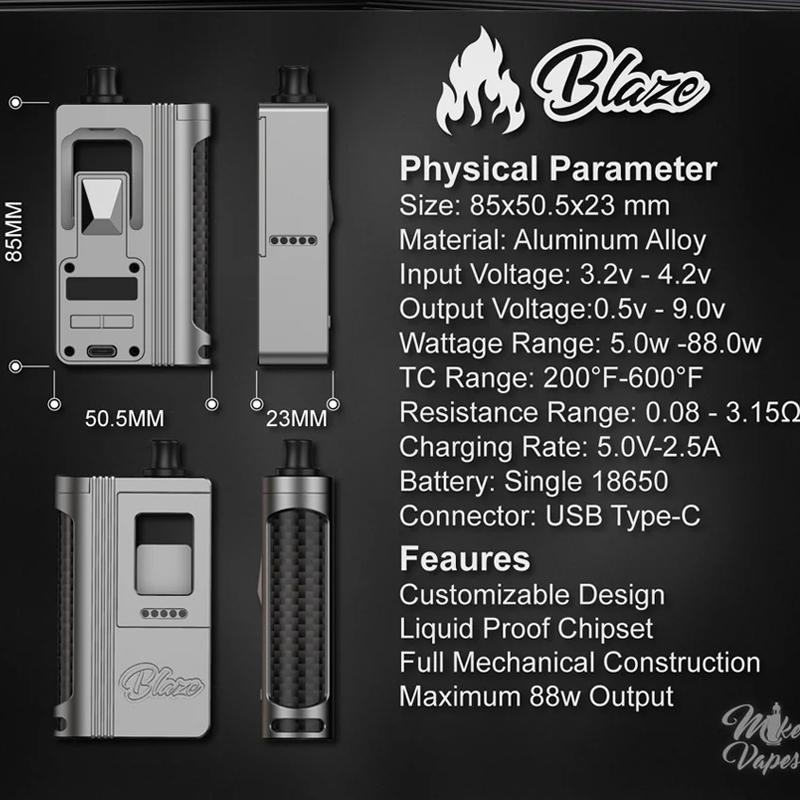 Original ThunderHead Creations - Vape Battery 18650 recension och pris