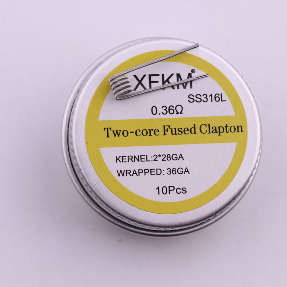10pcs/box 3mm Spiral ID PreBui - Clapton Wire Pre Built recension och pris