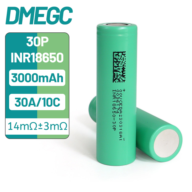 10PCS DMEGC 30P INR18650 3000m - Vape Battery 18650 recension och pris