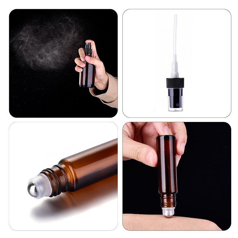 10/15/20/30/50/100/500ml Amber - Juice Bottle Dropper recension och pris