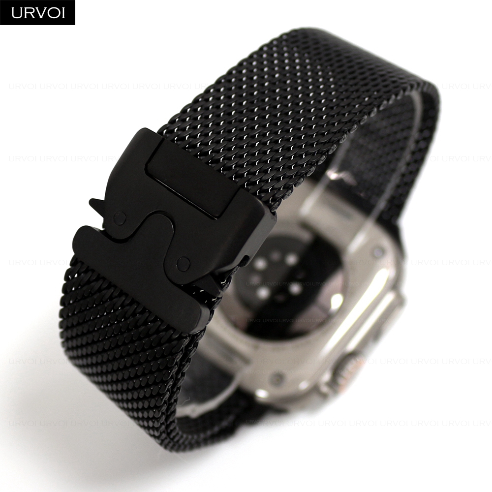 URVOI Titanium Milanese loop f - Mesh Coil Strip recension och pris