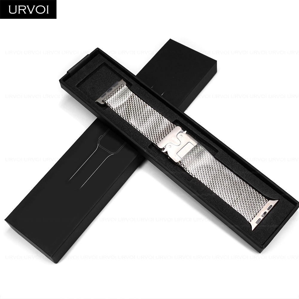 URVOI Titanium Milanese loop f - Mesh Coil Strip recension och pris