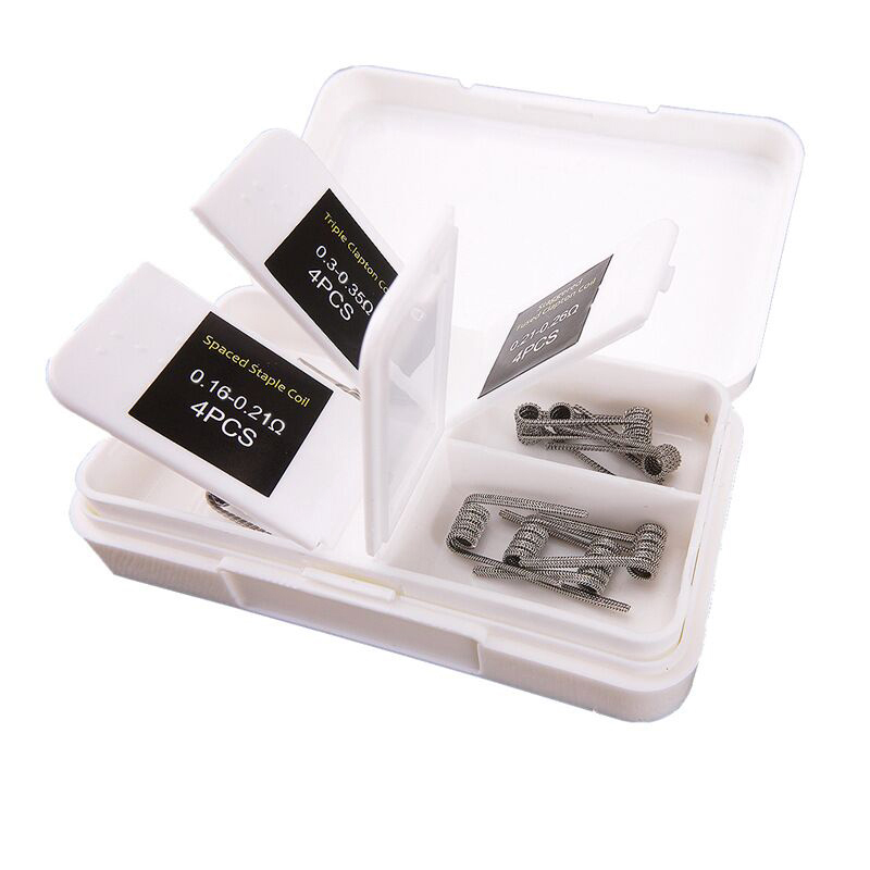 16pcs NI80 Fused Clapton Prebu - Clapton Wire Pre Built recension och pris
