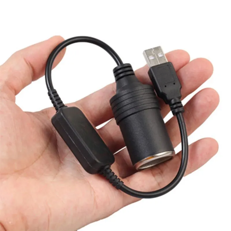 1pc 5V 2A USB To 12V Cigarette - Accessories Experts Vape recension och pris