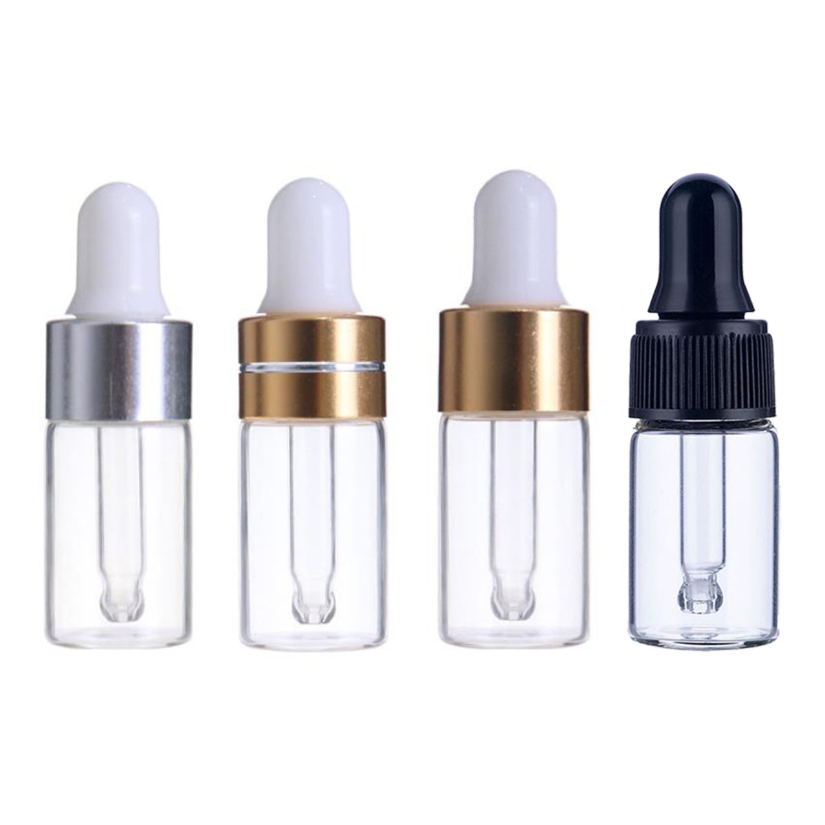 30x 50x 100x 1/2/3/5 ML Clear  - Juice Bottle Dropper recension och pris