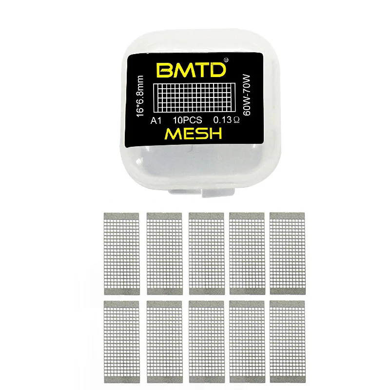 10pcs/box BMTD PreBuilt Coils  - Stainless Wire Ss316 recension och pris