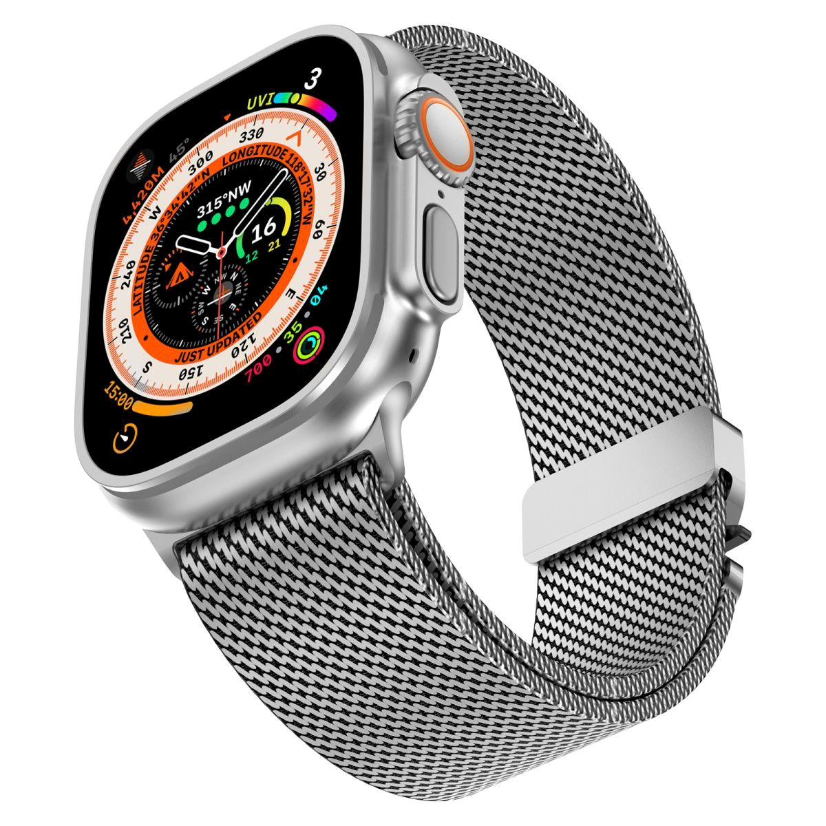 Milanese Loop Band for Apple W - Mesh Coil Strip recension och pris