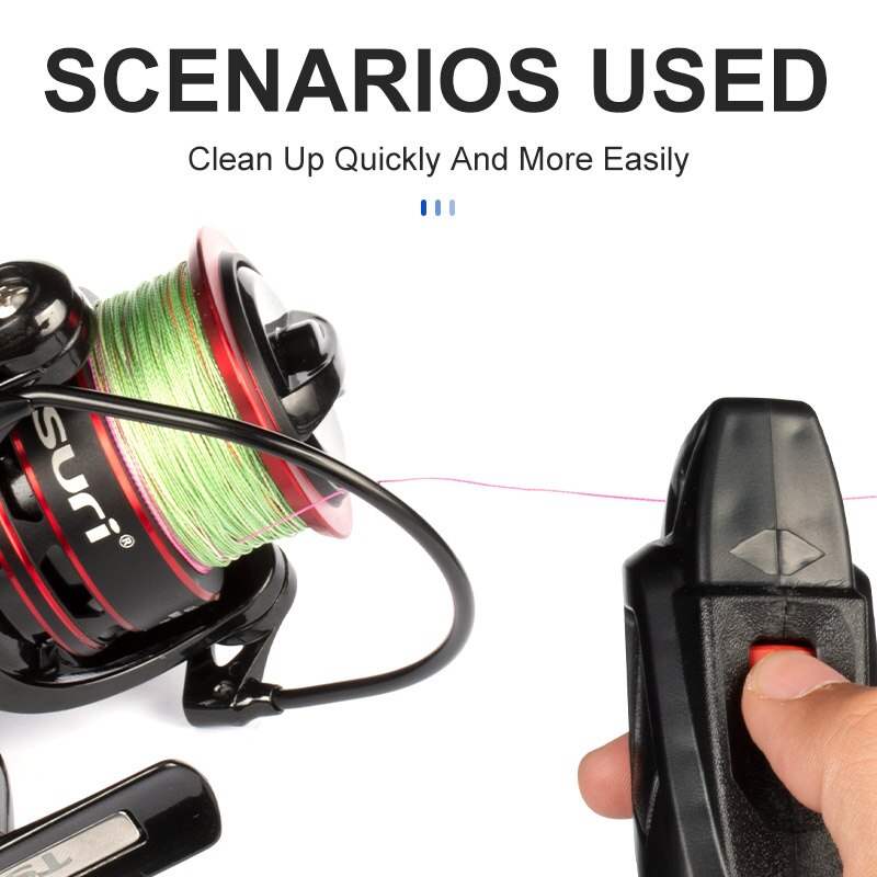 Electric Fishing Line Stripper - Mesh Coil Strip recension och pris