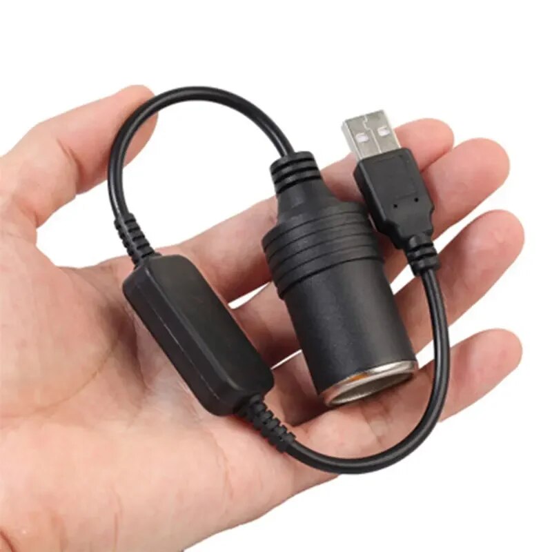 1pc 5V 2A USB To 12V Cigarette - Accessories Experts Vape recension och pris