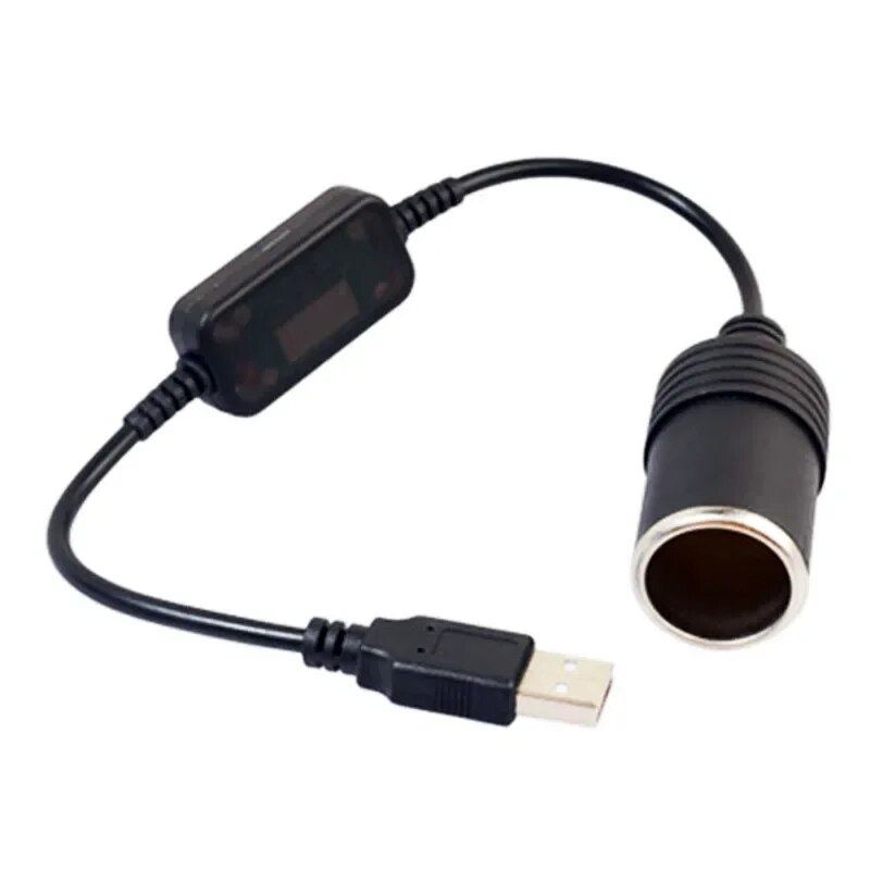 1pc 5V 2A USB To 12V Cigarette - Accessories Experts Vape recension och pris