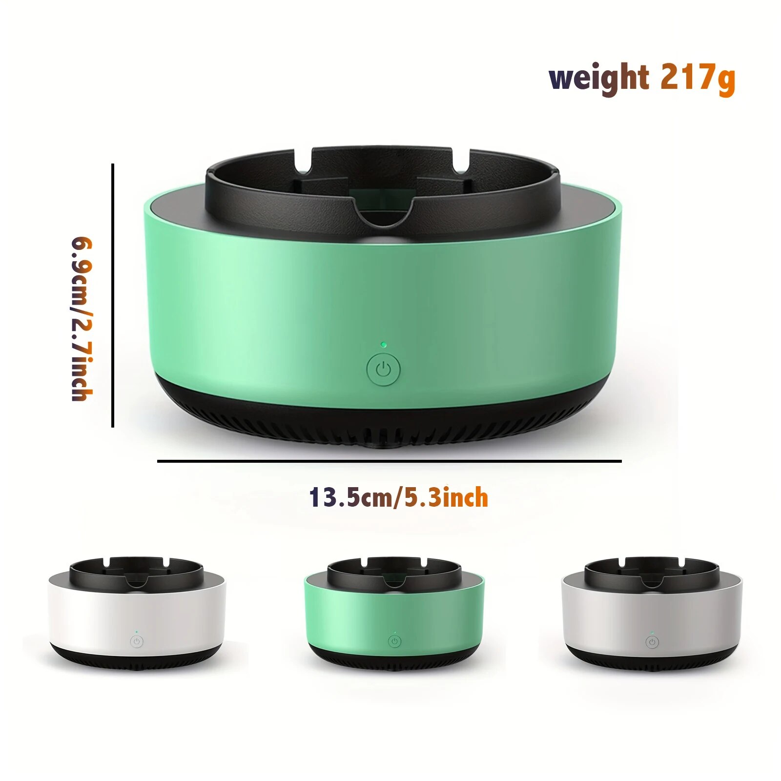 Smart Ashtray Air Purifier,Rem - Vape Ring recension och pris