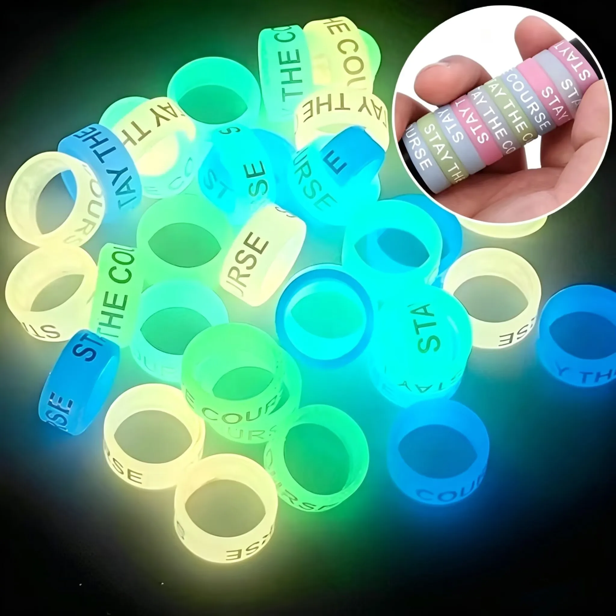 20PCS Anti Slip Silicone Multi - Vape Band Silicone recension och pris
